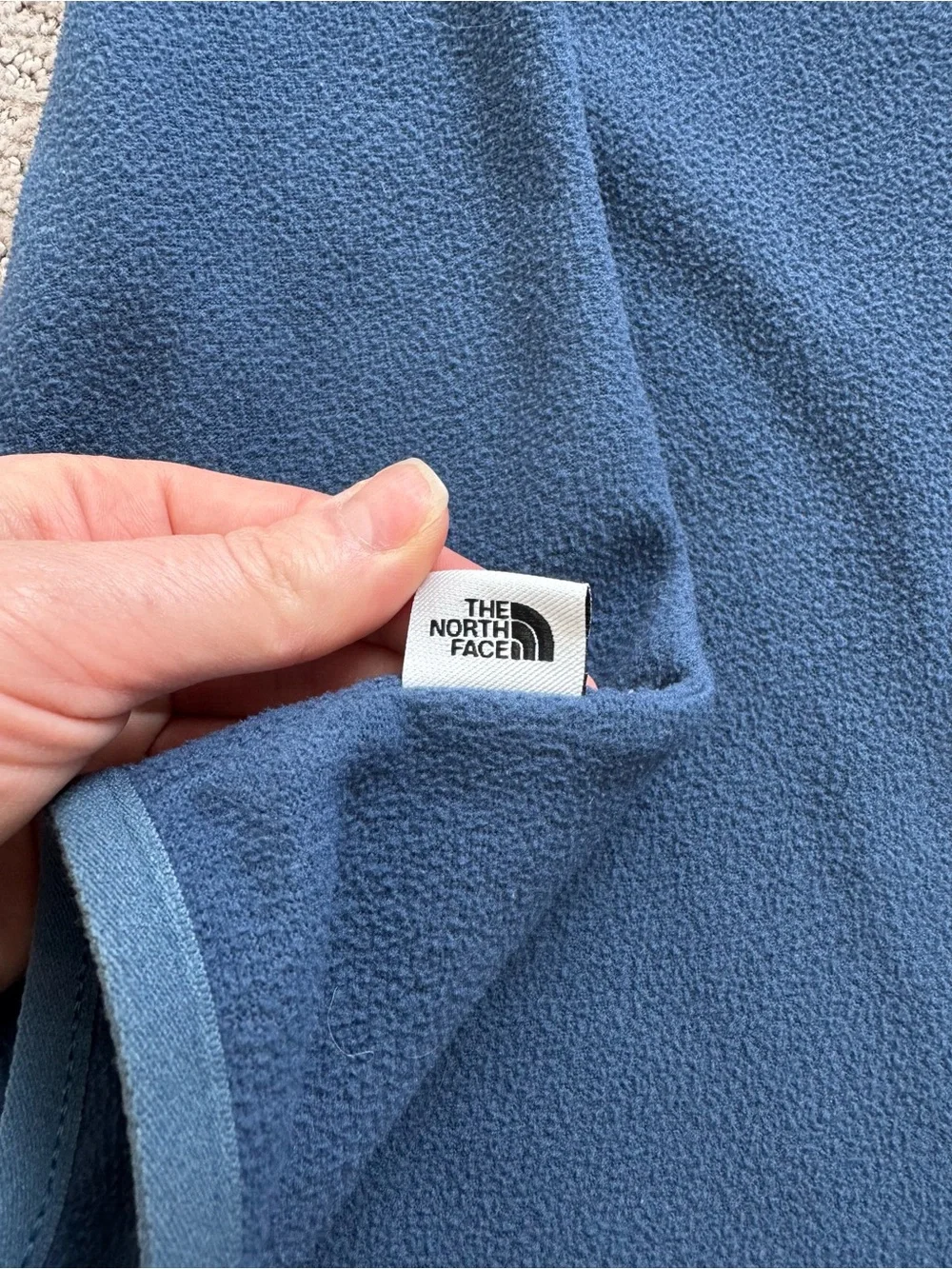 The North Face Men’s Alpine Polartec Crewneck Fleece Blue XXL Outdoor Hiking